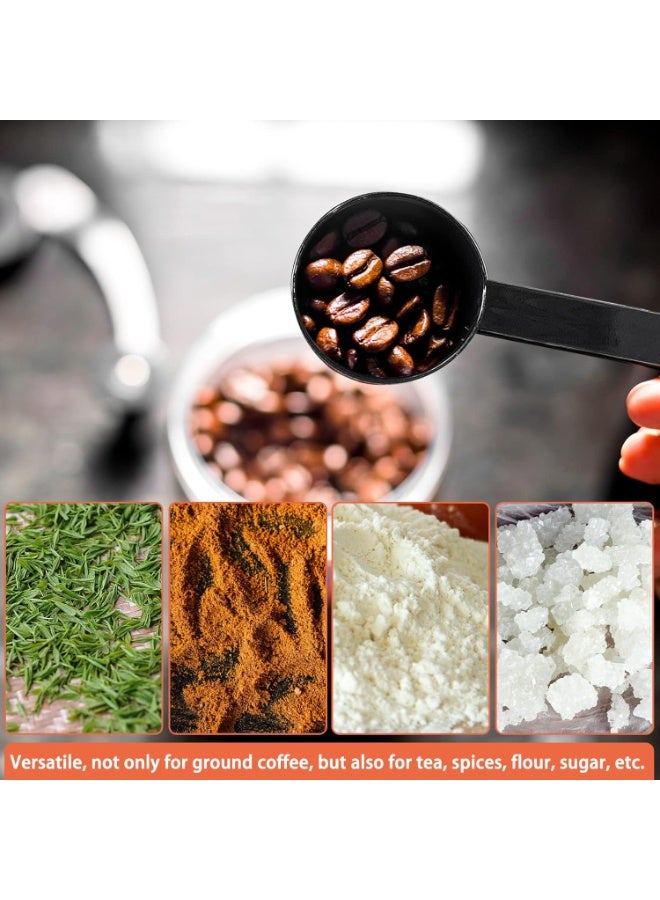 2-in-1 Coffee Espresso Spoon with Measuring Scoop & Tamper, 10g Measuring Tamping Scoop, Cold Brew Coffee Tamper, Coffee Accessories, 1 Piece, Size 3.5cm x 15cm - Image 3